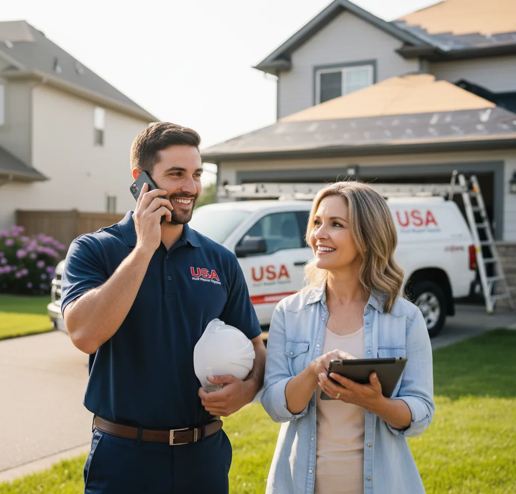 USA Roof Repair Experts customer support in Oak Hill